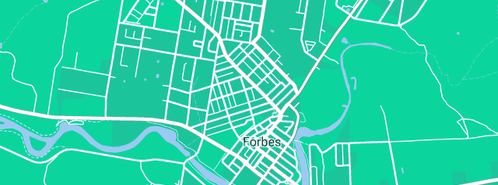 Map showing the location of Adept Plumbing Services in Forbes, NSW 2871