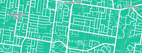 Map showing the location of John's Hot Water in Forest Hill, VIC 3131