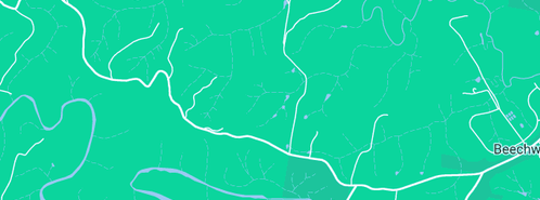 Map showing the location of Simon Rogers Plumbing in Frazers Creek, NSW 2446