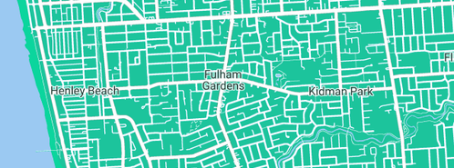 Map showing the location of SA Plumbing Solutions in Fulham Gardens, SA 5024