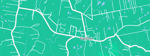 Map showing the location of Fox Estimating Services in Galston, NSW 2159