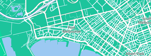 Map showing the location of Baywest Plumbing in Garden City, VIC 3207