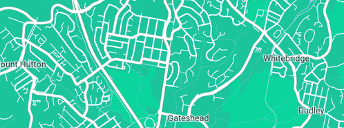 Map showing the location of Drew's Plumbing & Gas Fitting in Gateshead, NSW 2290