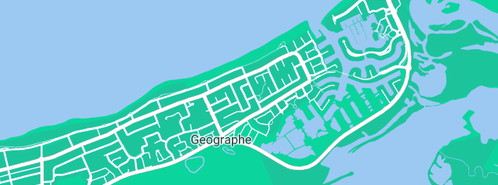 Map showing the location of Southbound Plumbing in Geographe, WA 6280