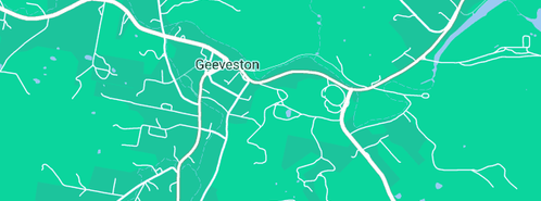 Map showing the location of AF Carr in Geeveston, TAS 7116