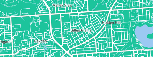 Map showing the location of Keller I B in Gilles Plains, SA 5086