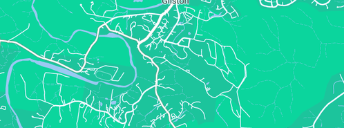 Map showing the location of Jim's Plumbing Nerang in Gilston, QLD 4211