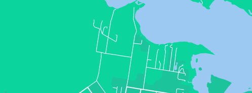 Map showing the location of Reef Plumbing Services in Goolwa North, SA 5214