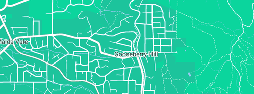 Map showing the location of Cavalli Plumbing & Gas in Gooseberry Hill, WA 6076