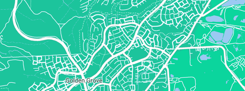 Map showing the location of Defined Plumbing And Gas in Golden Grove, SA 5125