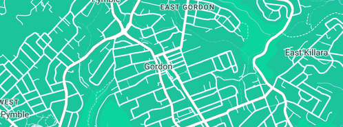 Map showing the location of Optimal Plumbing Pty Ltd in Gordon, NSW 2072