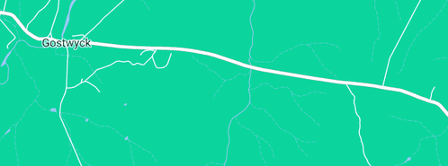 Map showing the location of Giles Plumbing and Gas in Gostwyck, NSW 2358