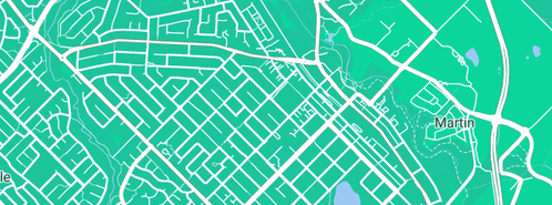 Map showing the location of Fairdays Services Drainage in Gosnells, WA 6110