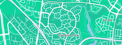 Map showing the location of Brad Klooger Plumbing in Gladstone Park, VIC 3043