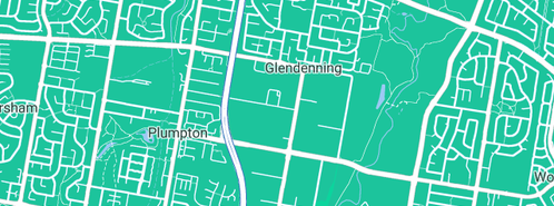 Map showing the location of Pipeworx Plumbing & Drainage in Glendenning, NSW 2761