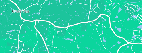 Map showing the location of R.G.C. Plumbing in Grose Vale, NSW 2753