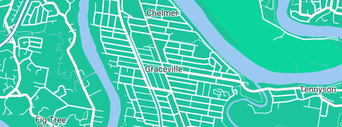 Map showing the location of Westside Plumbing QLD in Graceville, QLD 4075