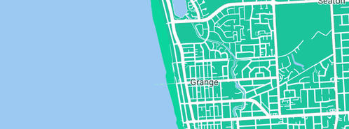 Map showing the location of Beesley P W in Grange, SA 5022