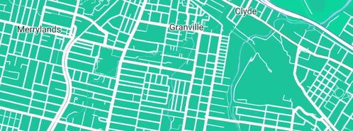 Map showing the location of CKPlumbCorp in Granville, NSW 2142