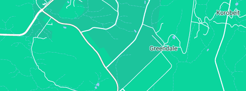 Map showing the location of Ws Gas Installations in Greendale, VIC 3341