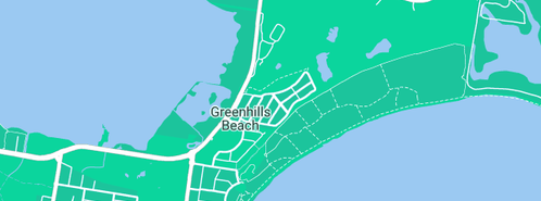 Map showing the location of Total Water Pty Ltd in Greenhills Beach, NSW 2230