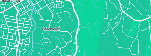 Map showing the location of Highline Plumbing Pty Ltd in Greenleigh, NSW 2620