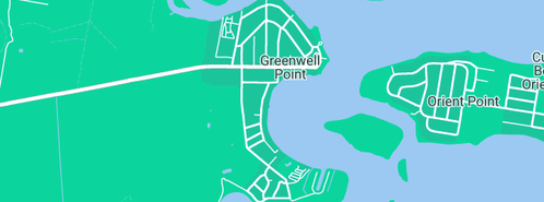 Map showing the location of Pinkard's PLumbing Service in Greenwell Point, NSW 2540