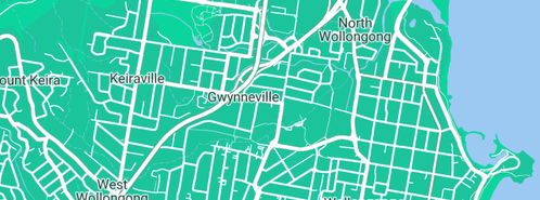 Map showing the location of M E Rowles Consultancy in Gwynneville, NSW 2500