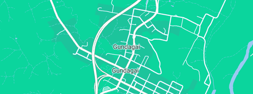 Map showing the location of Wells Plumbing in Gundagai, NSW 2722