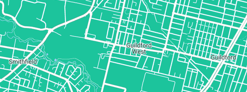 Map showing the location of Profound Plumbing Pty Ltd in Guildford West, NSW 2161