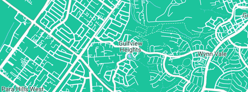 Map showing the location of RG Plumbing & Gas in Gulfview Heights, SA 5096