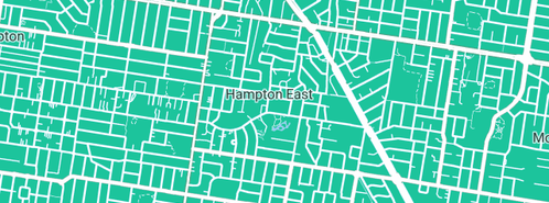 Map showing the location of P.J & M.B Ryan Plumbing in Hampton East, VIC 3188