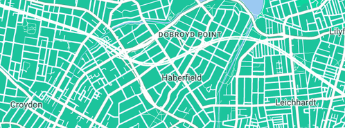 Map showing the location of Mr Splash Plumbing in Haberfield, NSW 2045