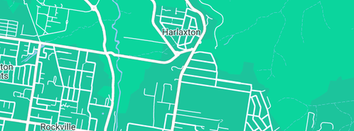 Map showing the location of Plumbing & Gas Australia in Harlaxton, QLD 4350