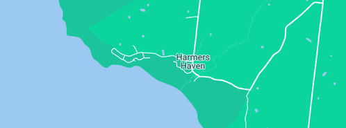 Map showing the location of Hunter Trade Services in Harmers Haven, VIC 3995