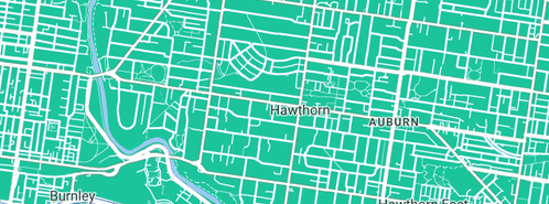 Map showing the location of Melbourne Pipeline Camera Services in Hawthorn, VIC 3122