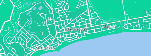 Map showing the location of Panitz R in Hayborough, SA 5211