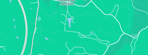 Map showing the location of Georgelin Plumbing Pty Ltd in Heathcote Junction, VIC 3758