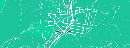 Map showing the location of Leif Therkildsen T/A Aquatec Plumbing & Drainage in Heathcote, NSW 2233