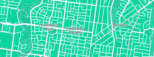 Map showing the location of Duckett Plumbing in Heidelberg Heights, VIC 3081