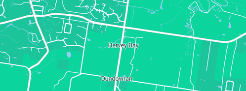 Map showing the location of Bay Plumbing & Gasfitting in Hervey Bay, QLD 4655