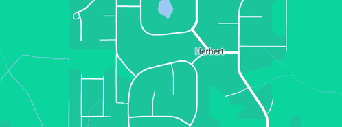 Map showing the location of DB Plumbing & Air Conditioning in Herbert, NT 836