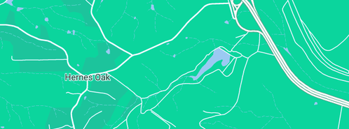 Map showing the location of On Track Plumbing in Hernes Oak, VIC 3825
