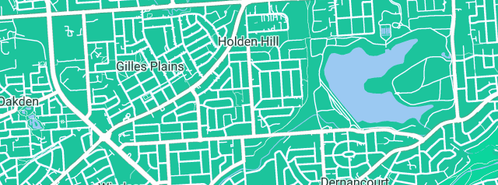 Map showing the location of Andrew Baker in Holden Hill, SA 5088