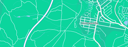 Map showing the location of O'Connell J in Holmesville, NSW 2286