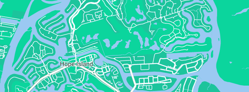 Map showing the location of Gold Coast Plumbing & Gas in Hope Island, QLD 4212