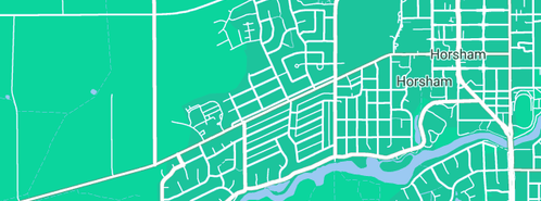 Map showing the location of A & L Murray Plumbing Pty Ltd in Horsham, VIC 3400