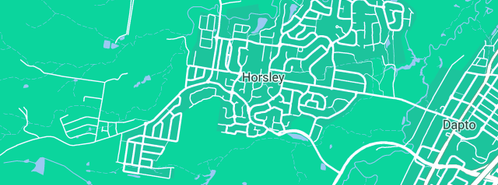 Map showing the location of Ando's Plumbing in Horsley, NSW 2530