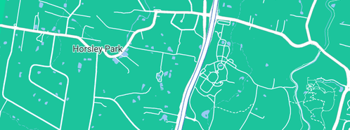 Map showing the location of NPW in Horsley Park, NSW 2175