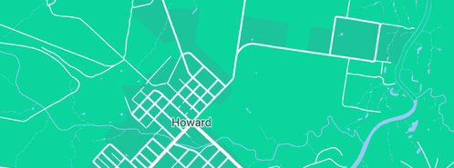 Map showing the location of Burrum Plumbing & Excavation in Howard, QLD 4659